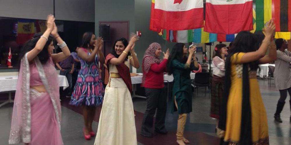 Dancing at 2016 International Festival