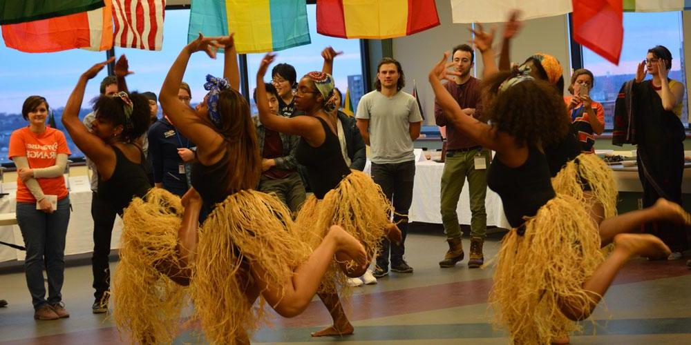 SU's One World Dance Group